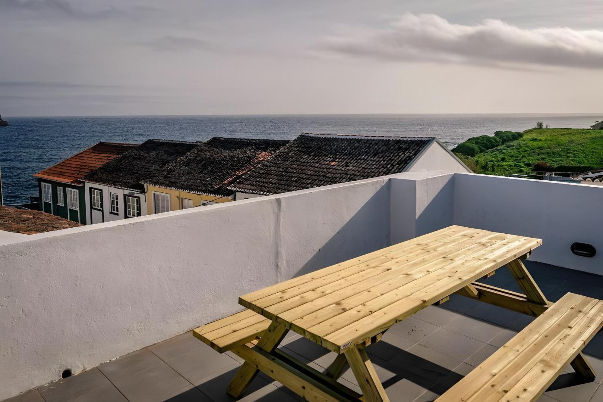 Casa Silveira Mar - Angra Appartement Angra do Heroísmo Buitenkant foto